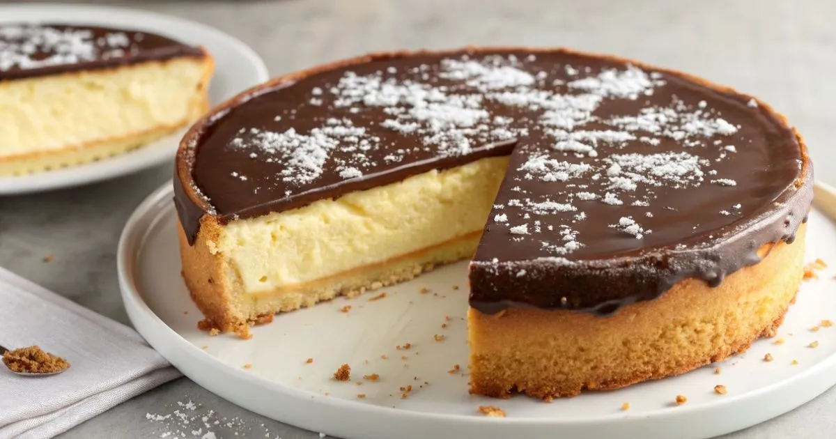 Easy Boston Cream Pie Recipe