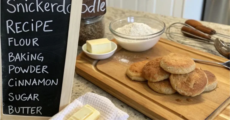 Snickerdoodle Recipe: No Cream of Tartar Needed