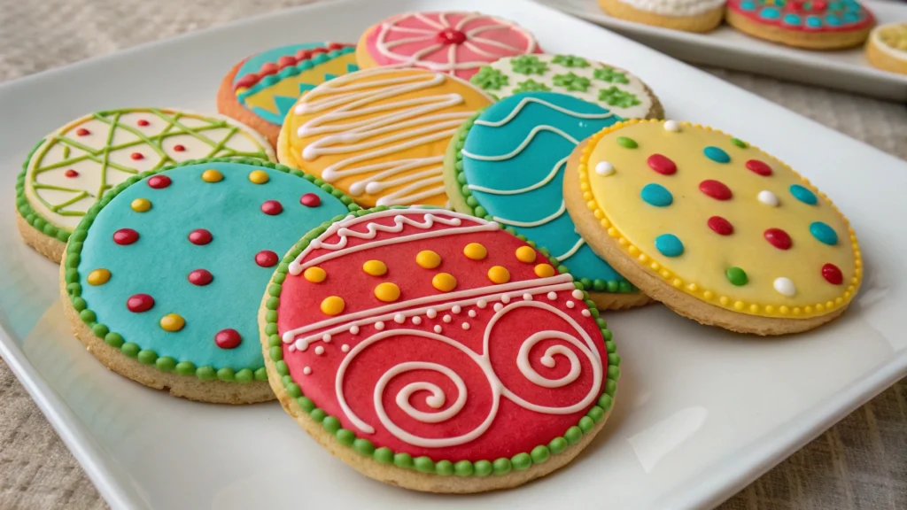colorful ingredients in some cookie recipes