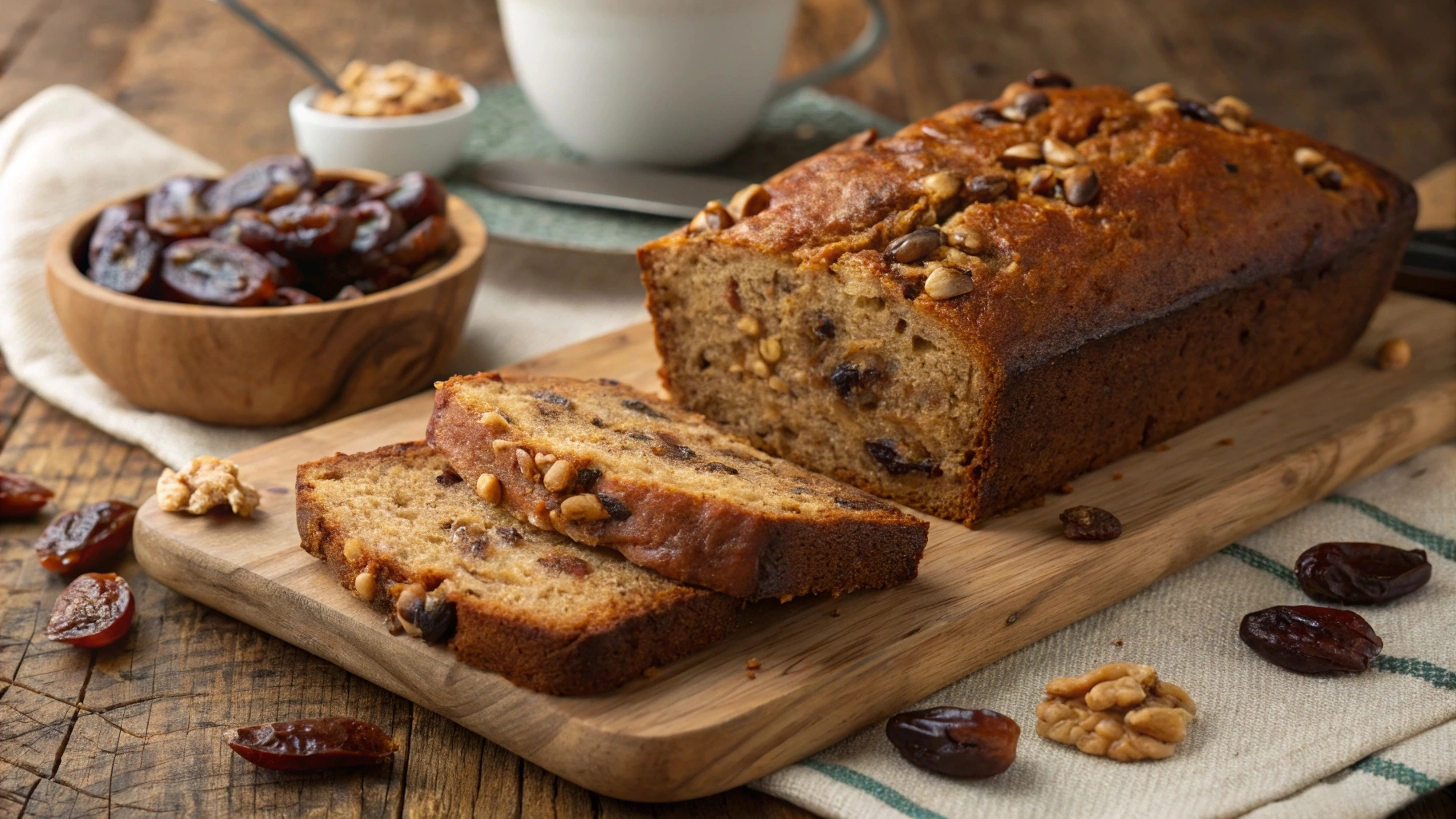 Moist Date Nut Bread